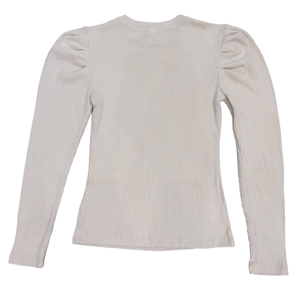 BP Puff Long Sleeve Ribbed Top - Picture 2 of 7